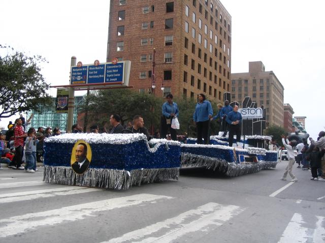 City of Houston float