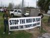 Stop the War Banner -Deborah & Herb