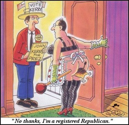 No Thanks, I'm a Registered Republican