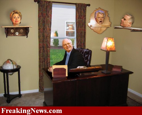 Cheney's Hunting Trophies